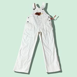 NWOT Christian Robinson For Target Woolly Mammoth Cream Overalls Size 4T Unisex